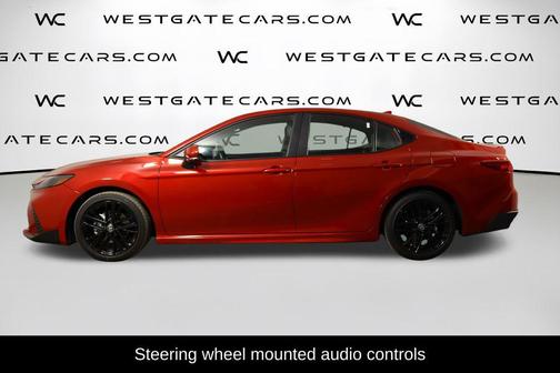 Supersonic Red 2025 Toyota Camry SE