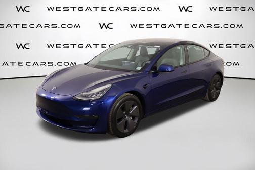 Solid Black 2021 Tesla Model 3 Long Range