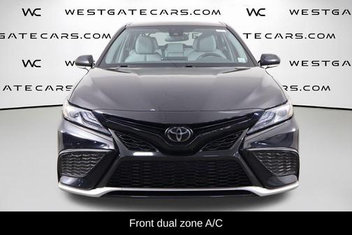 Midnight Black Metallic 2023 Toyota Camry XSE