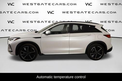 Radiant White 2023 INFINITI QX50 SPORT