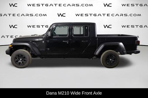 Black Clearcoat 2022 Jeep Gladiator Sport