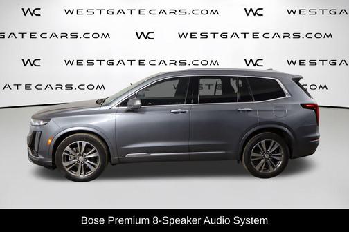 Satin Steel Metallic 2020 Cadillac XT6 Premium Luxury FWD