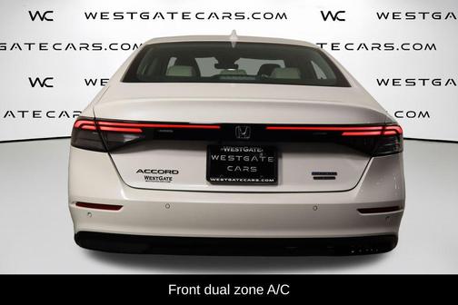Platinum White Pearl 2023 Honda Accord Hybrid Touring