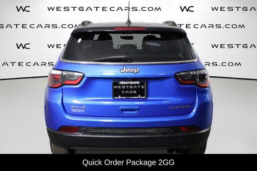 Laser Blue Pearlcoat 2021 Jeep Compass Limited