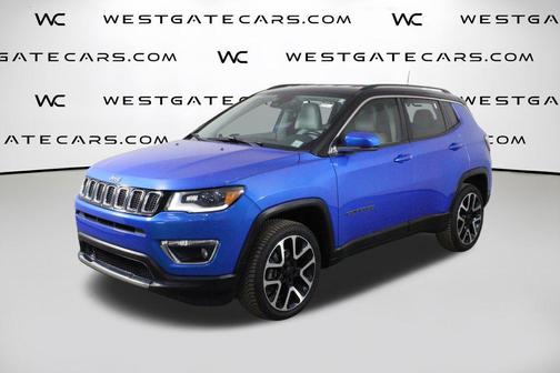 Laser Blue Pearlcoat 2021 Jeep Compass Limited