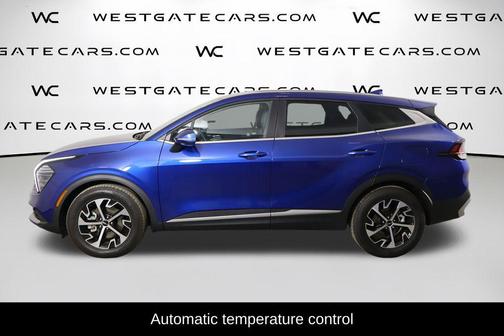Sapphire Blue 2025 Kia Sportage EX