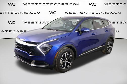 Sapphire Blue 2025 Kia Sportage EX
