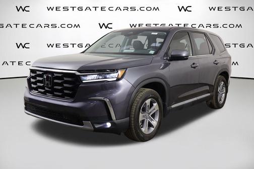 Modern Steel Metallic 2025 Honda Pilot EX-L