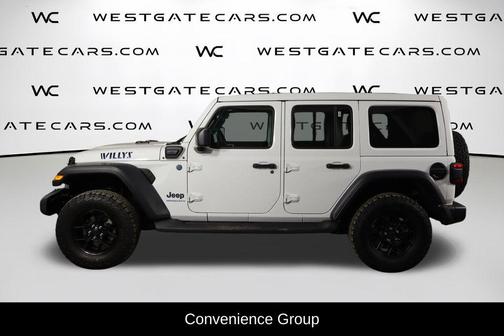 Bright White Clearcoat 2024 Jeep Wrangler 4xe Willys