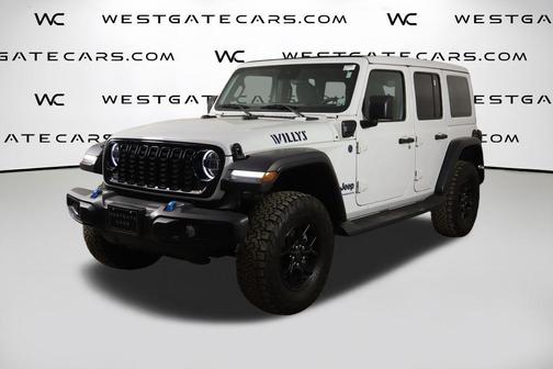 Bright White Clearcoat 2024 Jeep Wrangler 4xe Willys