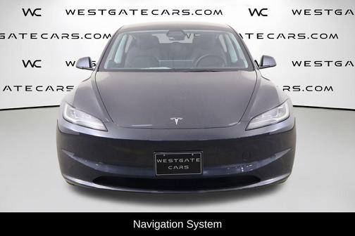 Gray 2025 Tesla Model 3 Long Range
