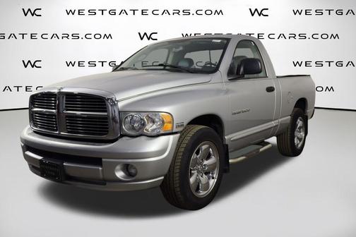 Bright Silver Metallic Clearcoat 2005 Dodge Ram 1500 SLT