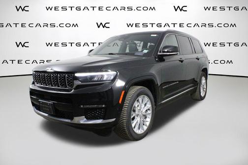 Diamond Black Crystal Pearlcoat 2021 Jeep Grand Cherokee L Summit
