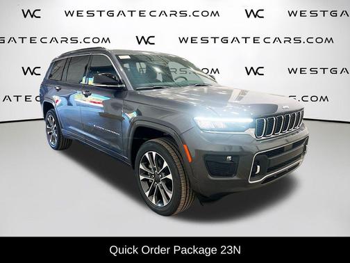 Baltic Gray Metallic Clearcoat 2025 Jeep Grand Cherokee L Overland
