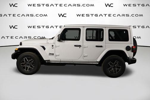 bright white clearcoat 2026 Jeep Wrangler 4-Door Sahara 4x4