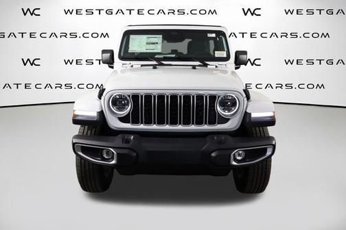 bright white clearcoat 2026 Jeep Wrangler 4-Door Sahara 4x4