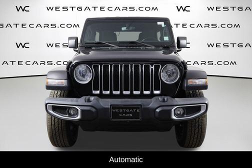 Black Clearcoat 2021 Jeep Wrangler Unlimited Sahara