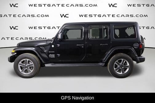 Black Clearcoat 2021 Jeep Wrangler Unlimited Sahara
