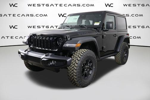 Black Clearcoat 2026 Jeep Wrangler Willys