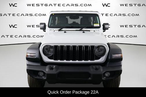 bright white clearcoat 2026 Jeep Wrangler Sport