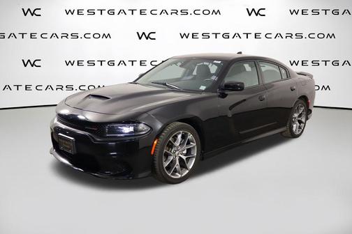 Pitch Black Clearcoat 2023 Dodge Charger GT