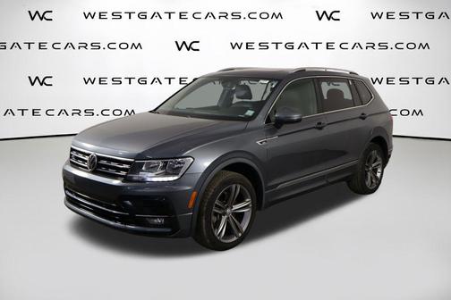 Platinum Gray Metallic 2019 Volkswagen Tiguan 2.0T SEL R-Line 4MOTION