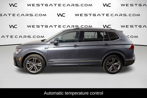 Platinum Gray Metallic 2019 Volkswagen Tiguan 2.0T SEL R-Line 4MOTION