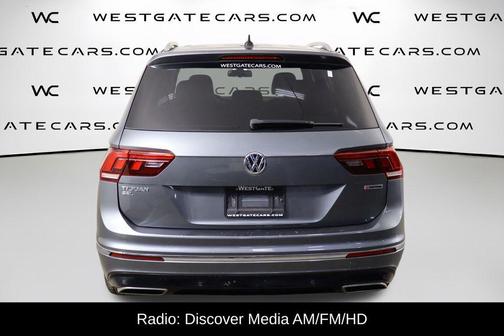 Platinum Gray Metallic 2019 Volkswagen Tiguan 2.0T SEL R-Line 4MOTION