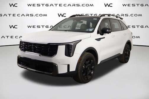 Glacial White Pearl 2024 Kia Sorento SX Prestige