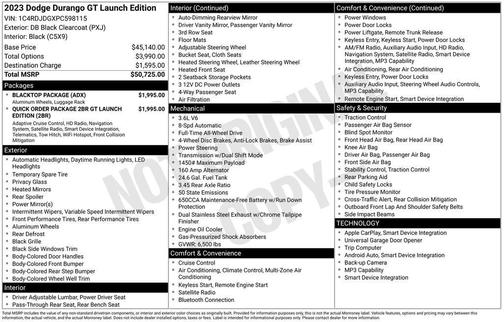 2023 Dodge Durango GT