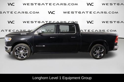 Diamond Black Crystal Pearlcoat 2019 RAM 1500 Longhorn