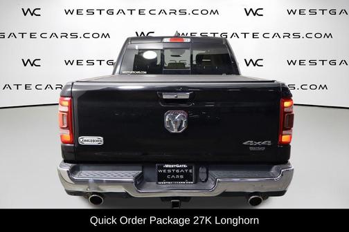 Diamond Black Crystal Pearlcoat 2019 RAM 1500 Longhorn