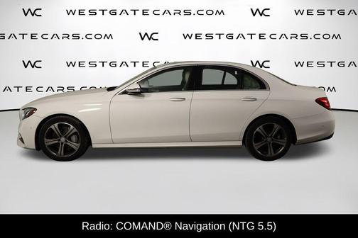 Polar White 2017 Mercedes-Benz E-Class 4MATIC