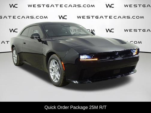 Diamond Black Crystal Pearlcoat 2025 Dodge Charger Daytona R/T