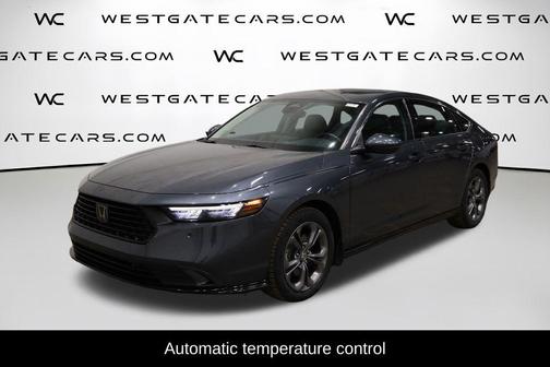 Gray 2023 Honda Accord Hybrid EX-L