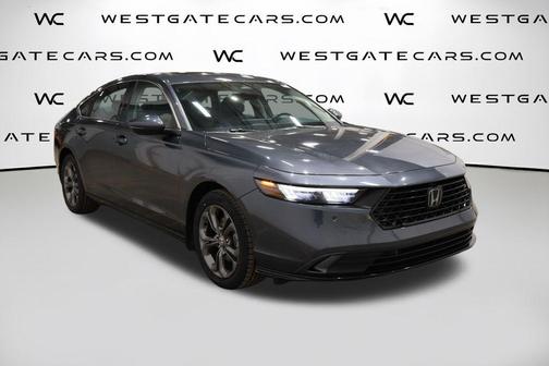 Gray 2023 Honda Accord Hybrid EX-L