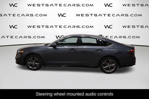 Gray 2023 Honda Accord Hybrid EX-L