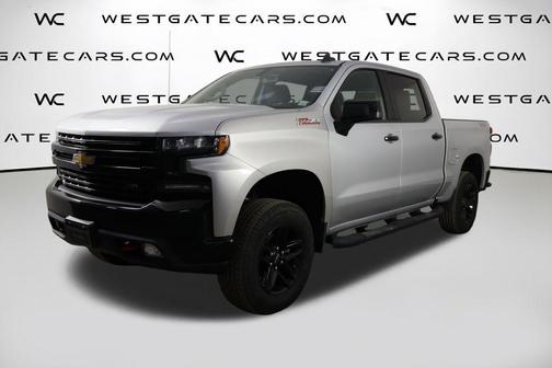 Silver Ice Metallic 2021 Chevrolet Silverado 1500 LT Trail Boss
