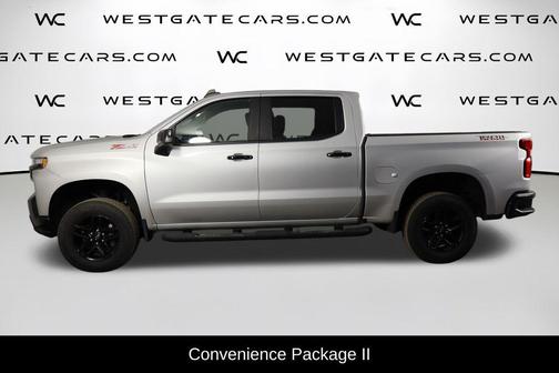 Silver Ice Metallic 2021 Chevrolet Silverado 1500 LT Trail Boss