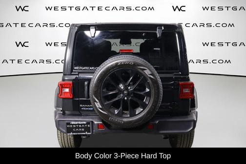 Black Clearcoat 2025 Jeep Wrangler 4xe Sahara