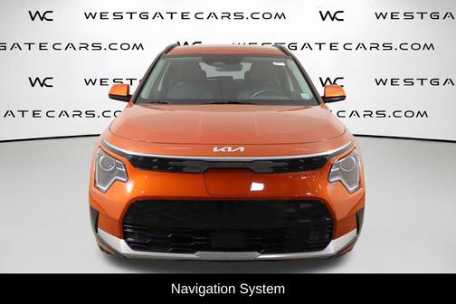 Fire Orange 2023 Kia Niro EV Wind