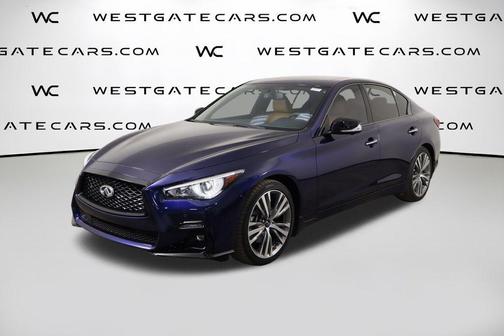 Grand Blue 2023 INFINITI Q50 3.0t SENSORY