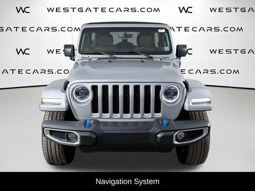 Silver Zynith Clearcoat 2023 Jeep Wrangler 4xe Sahara