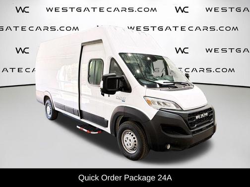 Bright White Clearcoat 2024 RAM ProMaster 3500 High Roof