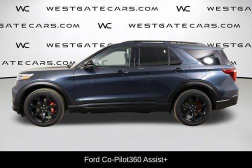 STONE BLUE METALLIC 2022 Ford Explorer ST