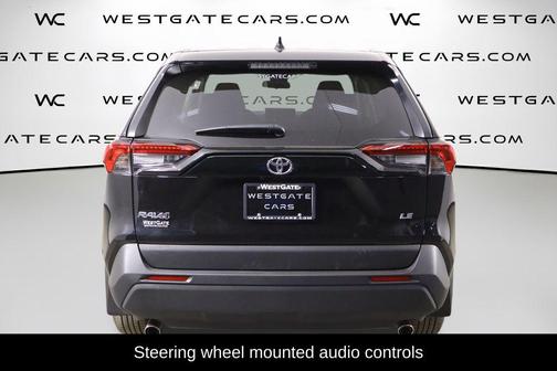 Midnight Black Metallic 2025 Toyota RAV4 LE
