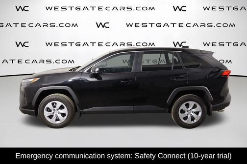 Midnight Black Metallic 2025 Toyota RAV4 LE