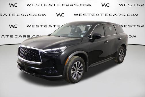 Mineral Black 2023 INFINITI QX60 Pure