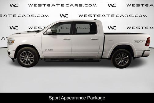 Bright White Clearcoat 2022 RAM 1500 Laramie