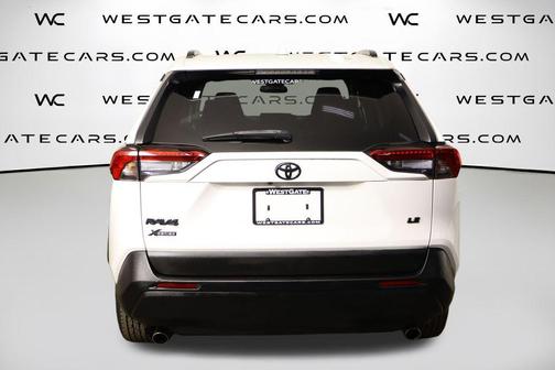 Super White 2021 Toyota RAV4 LE